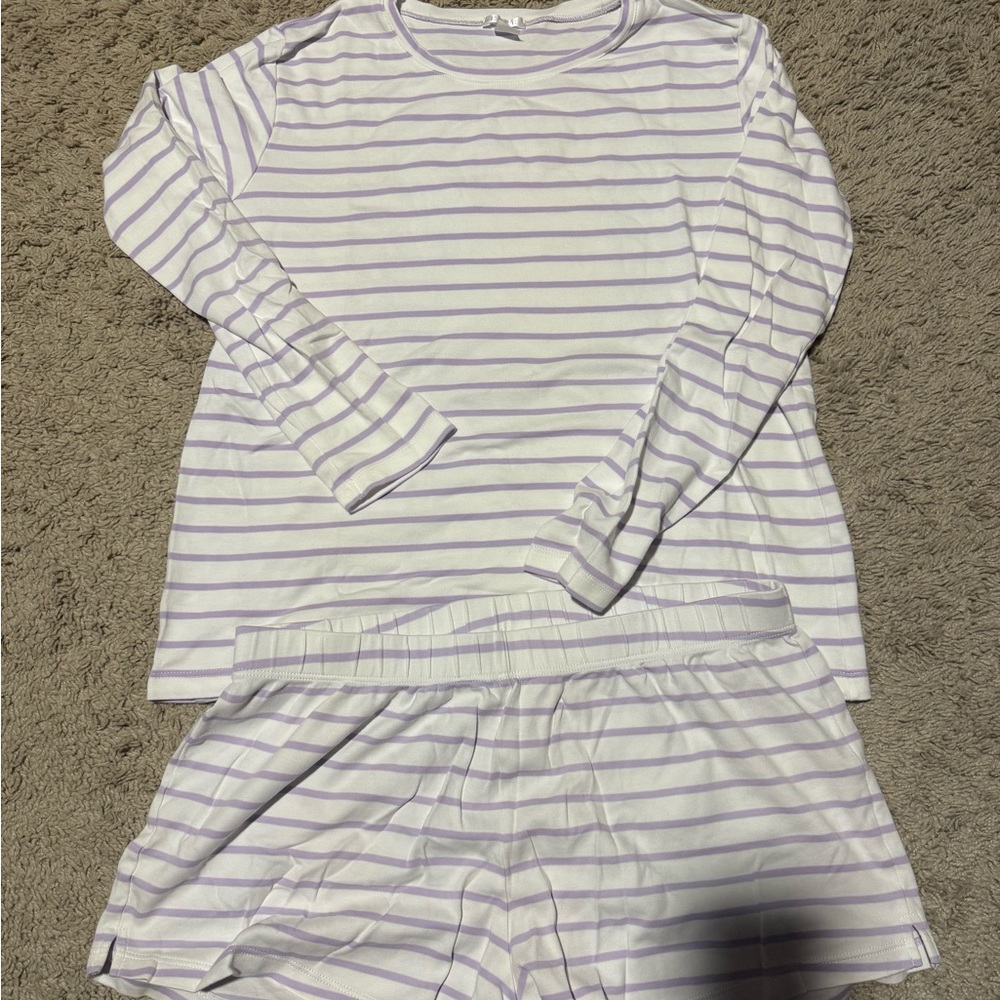 Pima Crew Long-Short Set